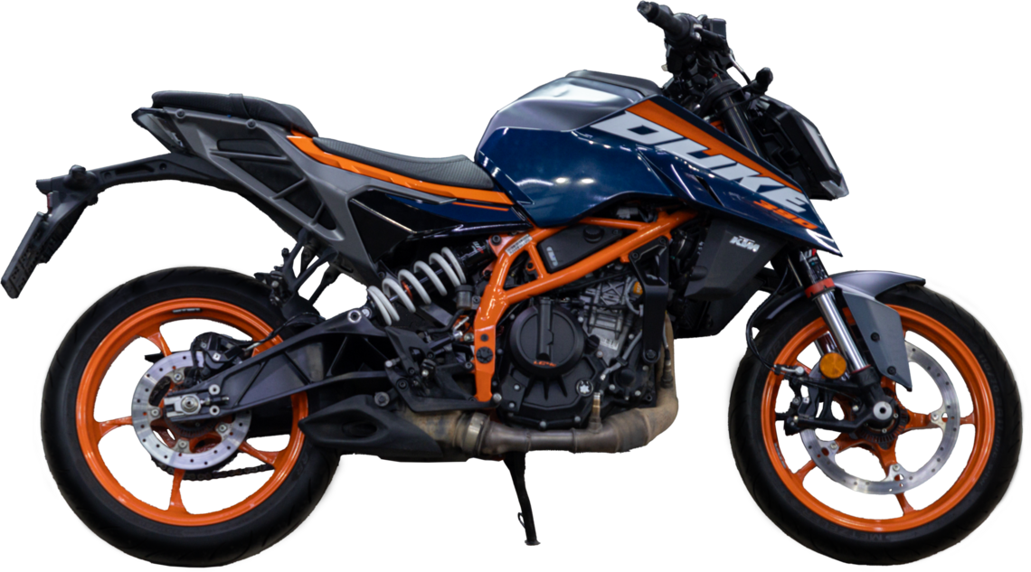 Аренда мотоцикла KTM 390 DUKE 2023 в Москве от HulkMoto.ru от 4500 ₽