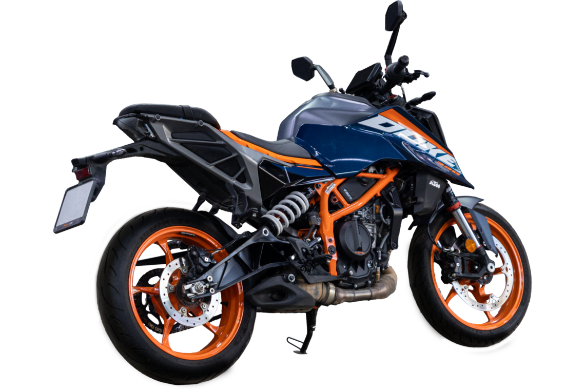 Аренда мотоцикла KTM 390 DUKE 2023 в Москве от HulkMoto.ru от 4500 ₽