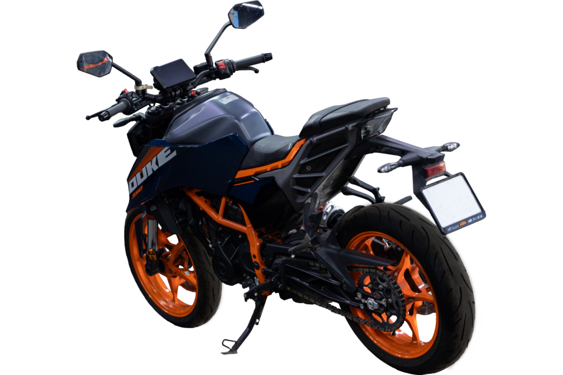Аренда мотоцикла KTM 390 DUKE 2023 в Москве от HulkMoto.ru от 4500 ₽
