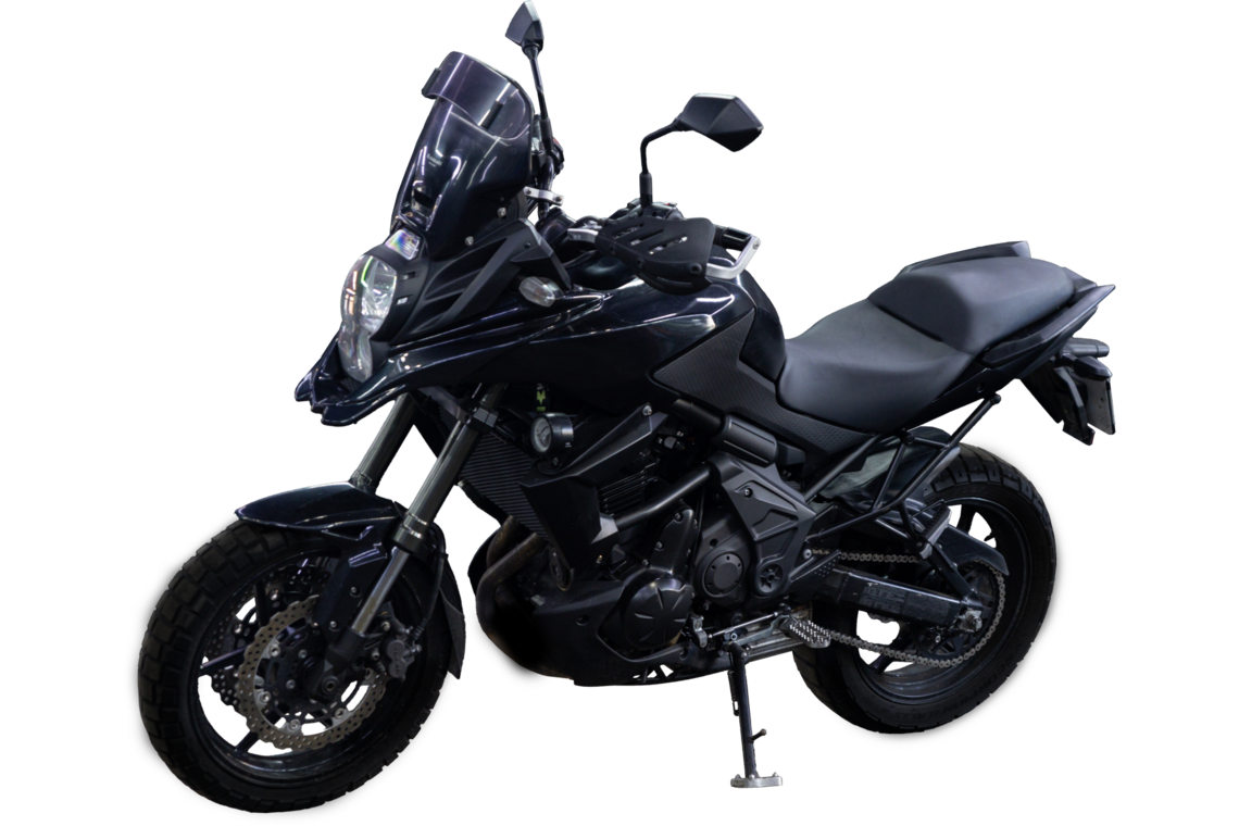 Аренда мотоцикла Kawasaki KLE650C 2012 в Москве от HulkMoto.ru от 4500 ₽